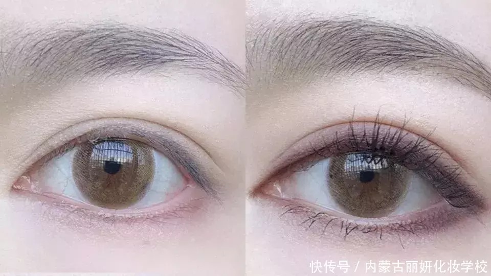 ‘伪混血’眼妆画法!单色眼影就能化出自然大眼~