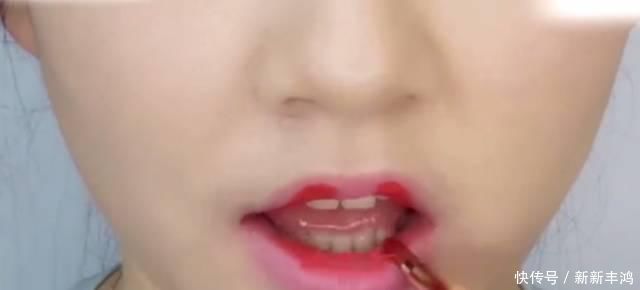 唇蜜|口红太贵?姑娘只用了1支口红 画出了8种唇色!