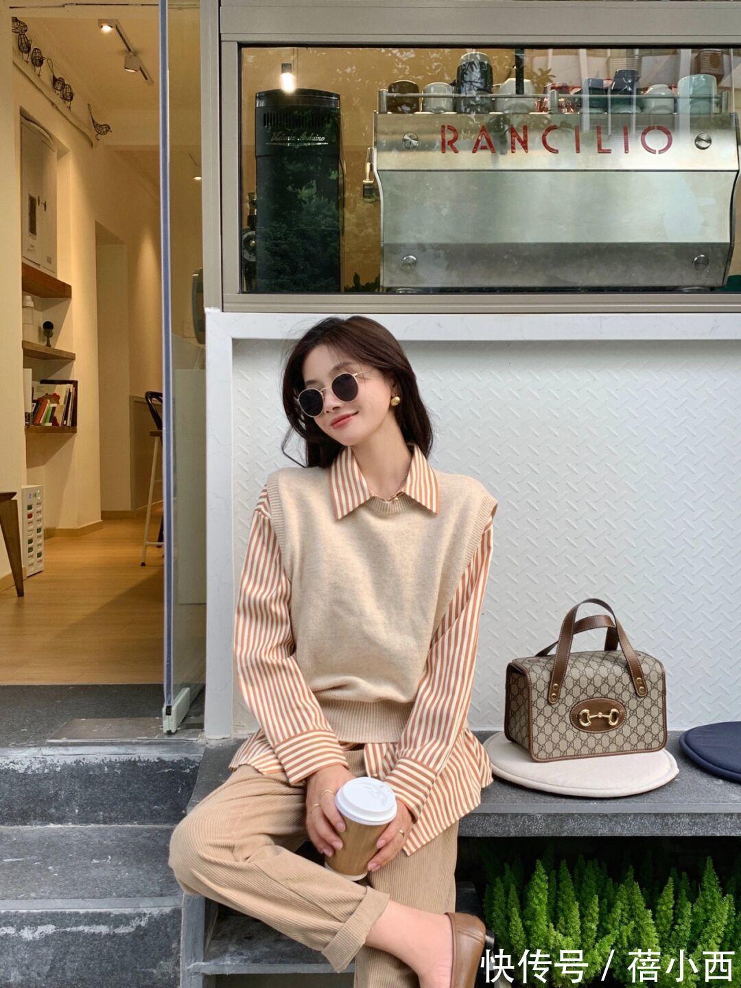 针织开衫|真正的时髦精,入秋第1件外套首选“针织衫”,百搭洋气又高级