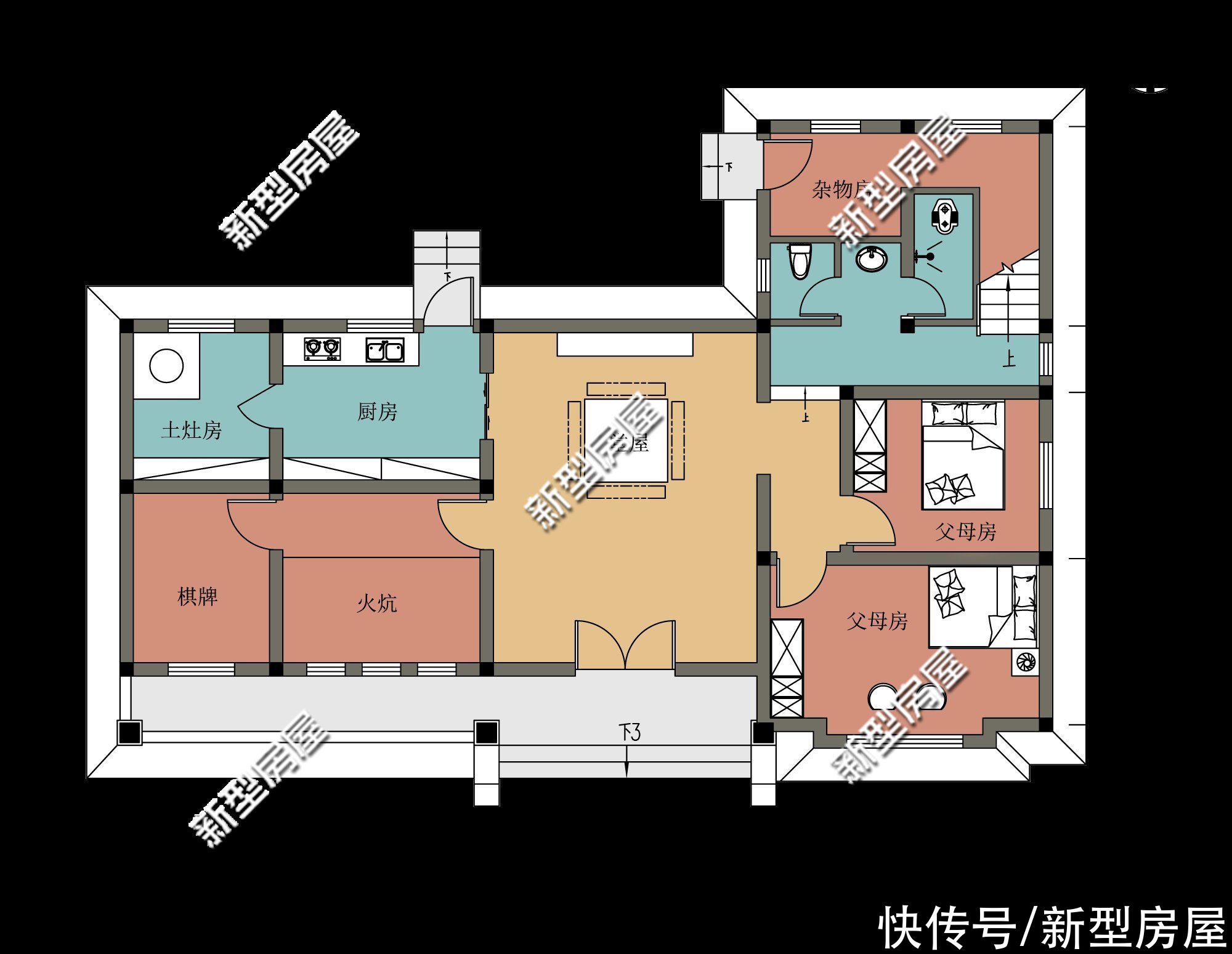 农村|回农村给父母建养老房，如果没有这3个设计，老人恐怕很难满意