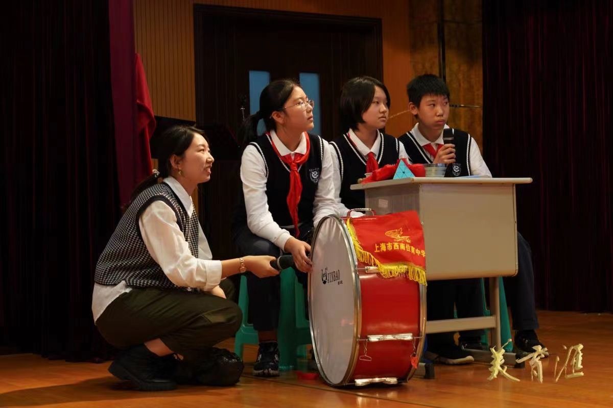 上海市西南位育中学&什么是“中国好声音”？配音艺术家走进校园来揭晓答案！