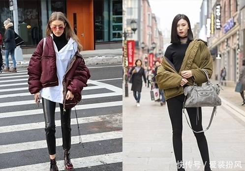  搭配|小个子的女人，冬天穿羽绒服，学会这3个“穿衣法则”，太时髦了
