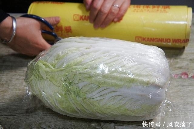 保存|白菜买多了怎么保存姐教我一招,做法超简单,能放好长时间