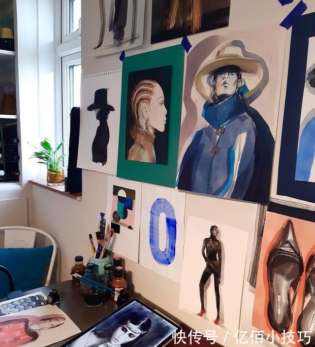 balenciaga@因为与众不同,所以脱颖而出——3位画风独特的时尚插画家!