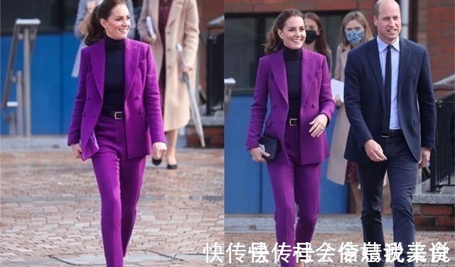 戴安娜 凯特也开始大胆,穿起艳丽的裤装和金色礼服,走起她婆婆的路线!