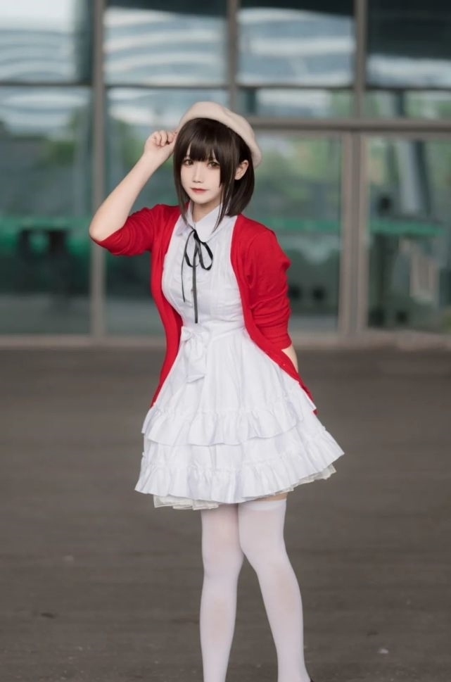 cos|cos：路人女主圣人惠cos正片@?桃景三酪
