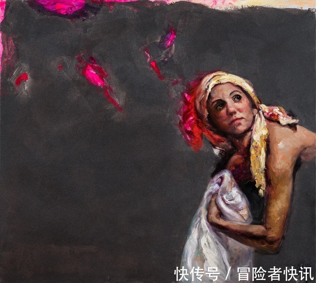 罗约@独特的艺术天赋,对色彩和纹理的戏剧性使用!