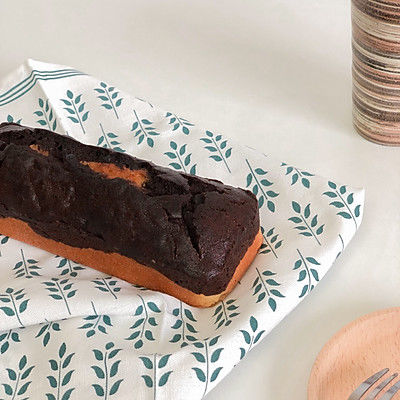 巧克力双色磅蛋糕