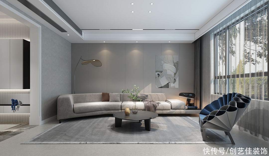 业主|太原装修120㎡现代简约风,高级灰|打造有质感的装修