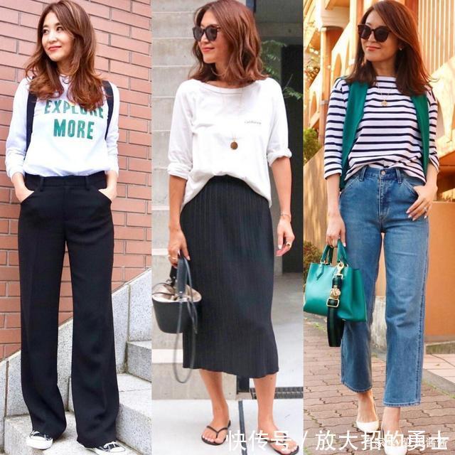 别小瞧了基础款!40岁日系博主教你穿,基础款也可以脱颖而出