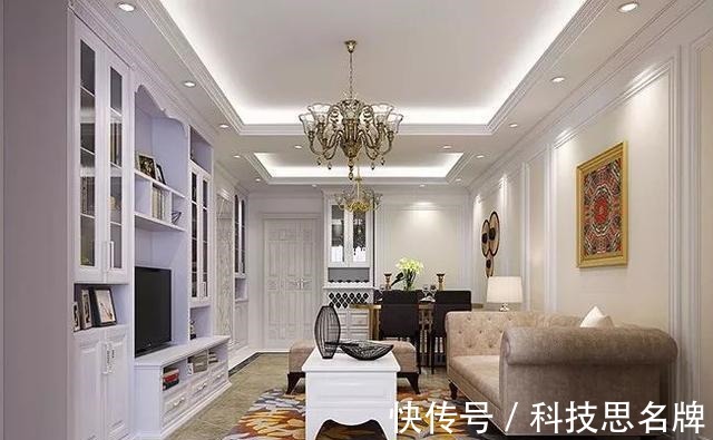 收纳|晒我家95平简欧风格,全屋柜子贼漂亮,特别是电视墙太实用