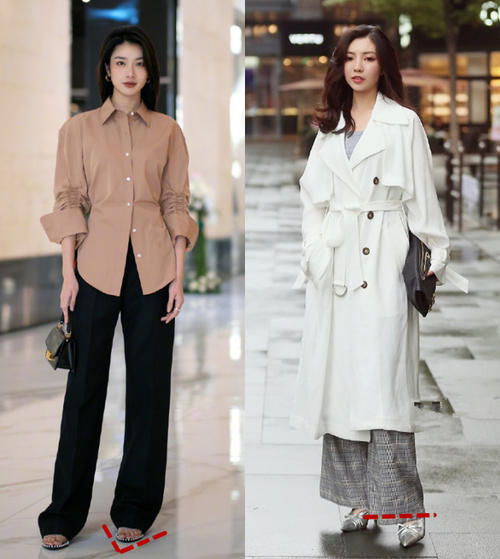 阔腿裤＋短靴，阔腿裤＋老爹鞋，简直美到犯规！