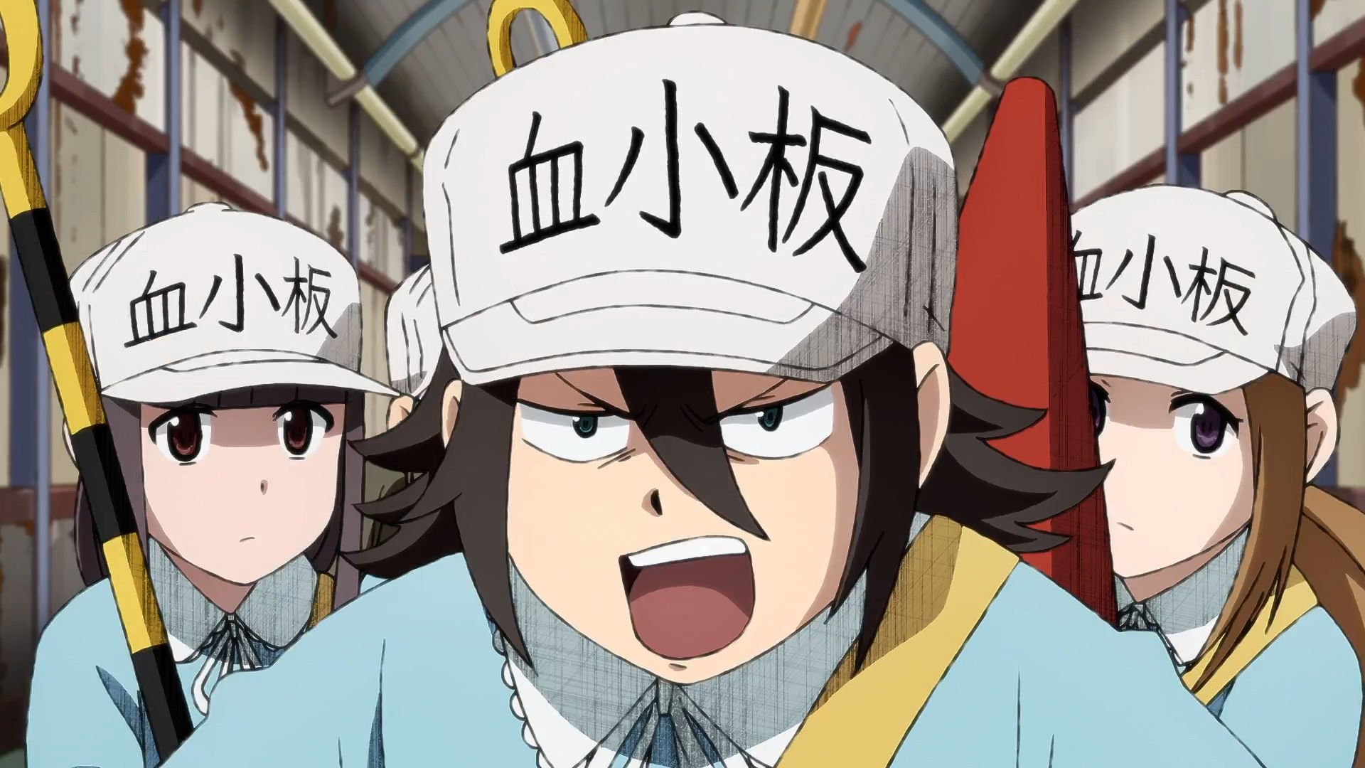 两种画风，双份可爱，《工作细胞》中的血小板你更喜欢哪一位？