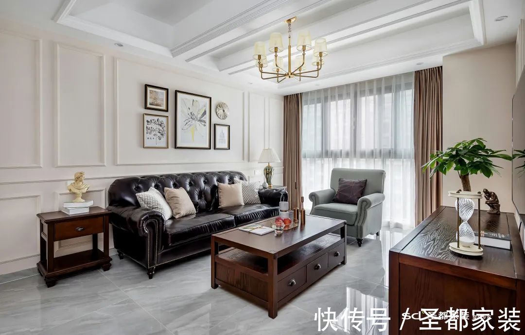 美式|圣都带你看这10大美式装修设计要素,复刻典雅美式风装修效果图