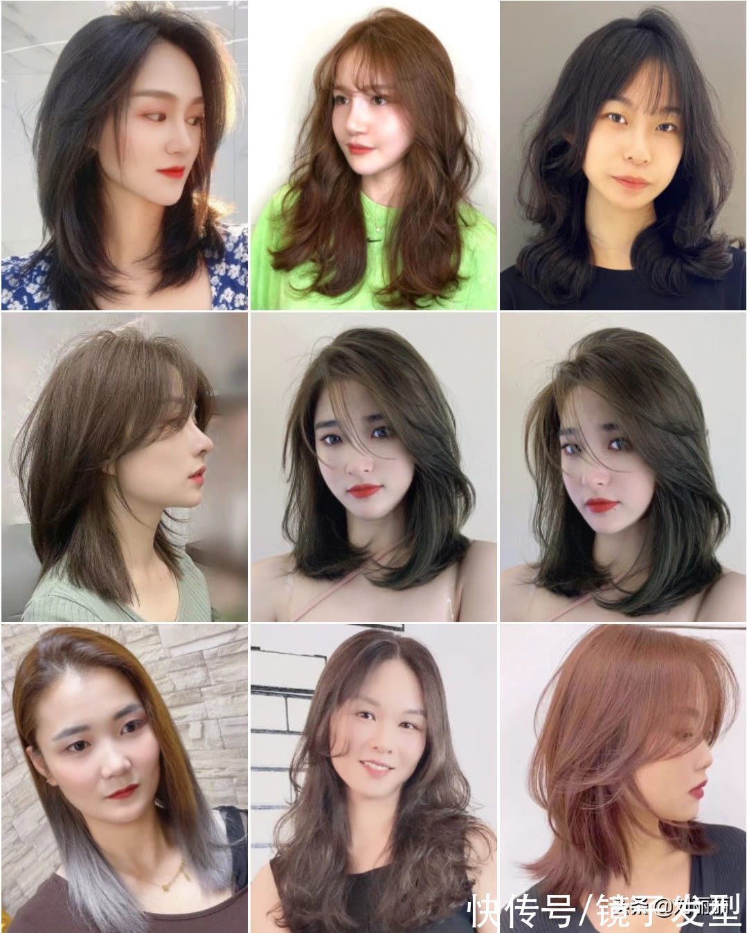 全头 新流行发型大全100多款,烫染剪任你选,轻松打造高颜值