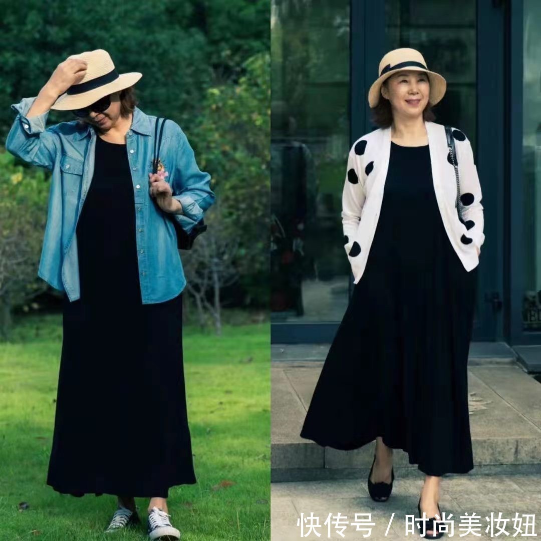 微胖|微胖奶奶真会打扮,看她分享的“一衣多穿”,优雅藏肉显气质