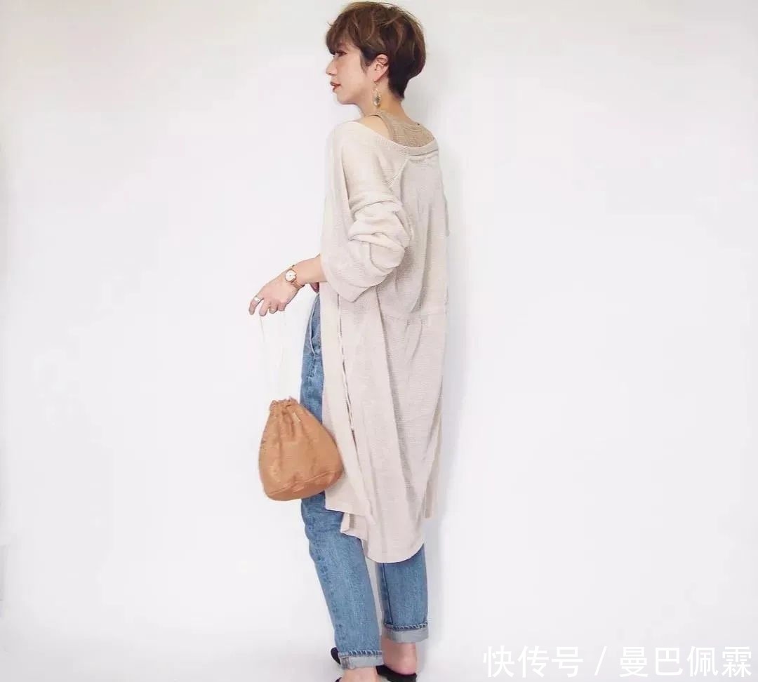 简约|35岁日本短发姐姐个矮品位高,穿搭温柔舒服,简约优雅!