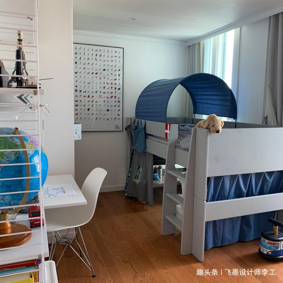 韩国|韩国的三口之家,100㎡空间没有一件多余家具,干净舒适的不像话