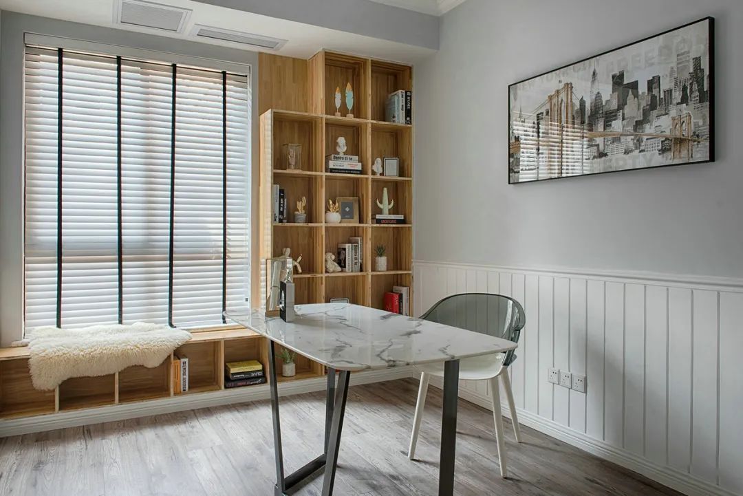 边框|第一次见高级大杂烩,127㎡现代轻奢,混搭多种风格,独特优雅~