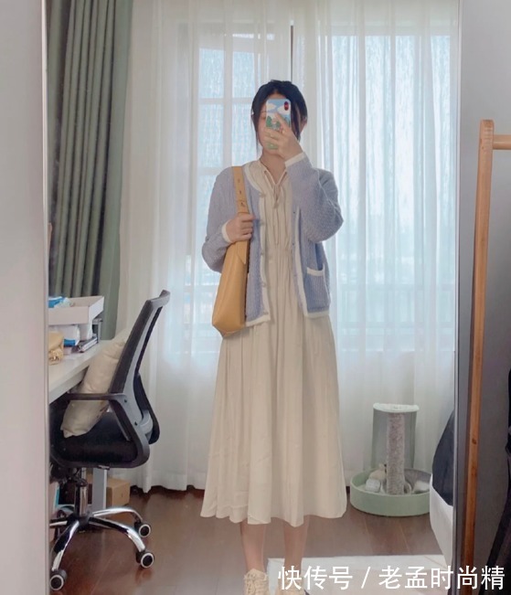 博主|上班没时间搭配?一条简单的连衣裙让你一周不重样