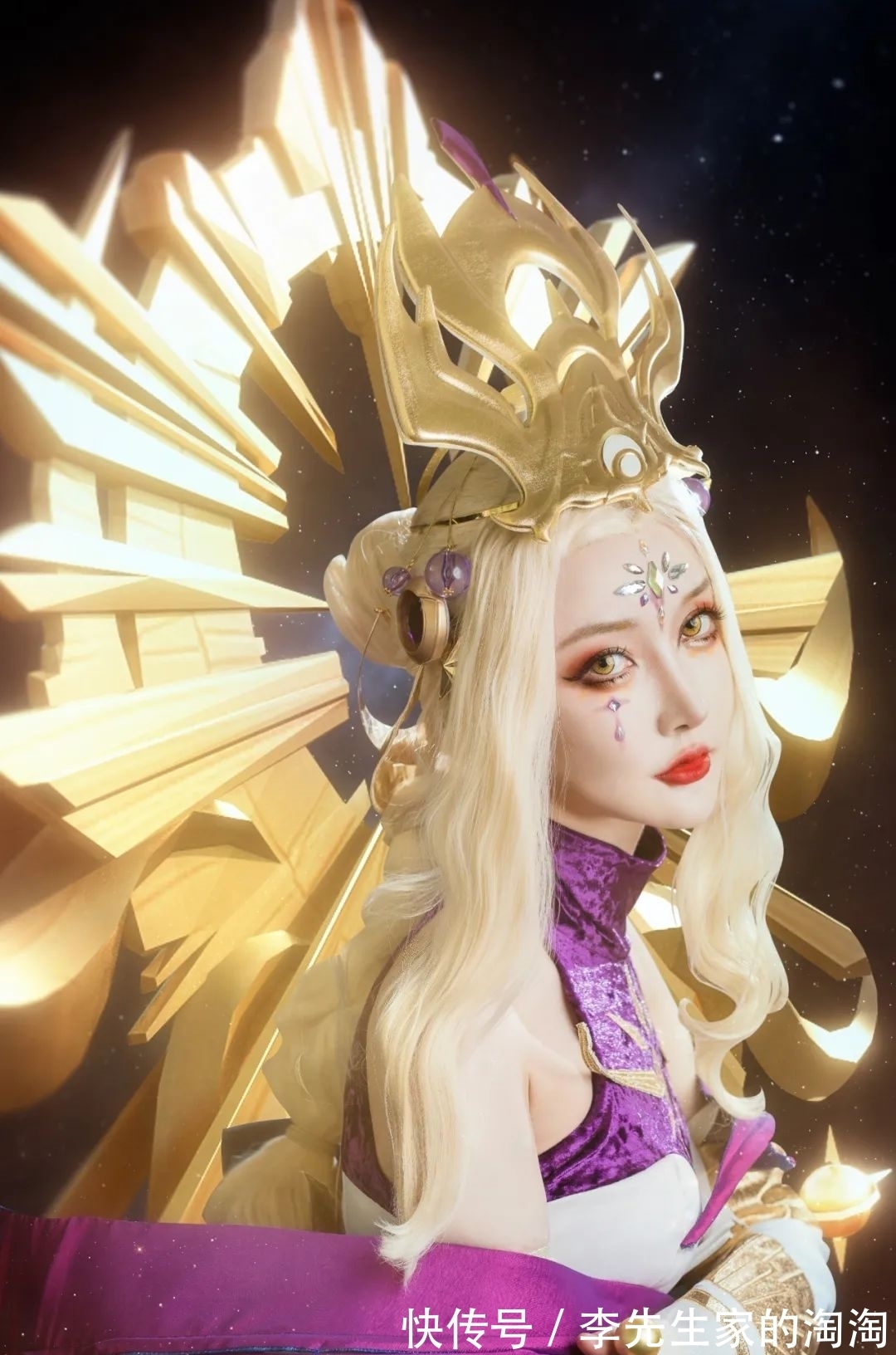 王者荣耀|cos:王者荣耀武则天倪克斯神谕cos正片@阿洛洛洛