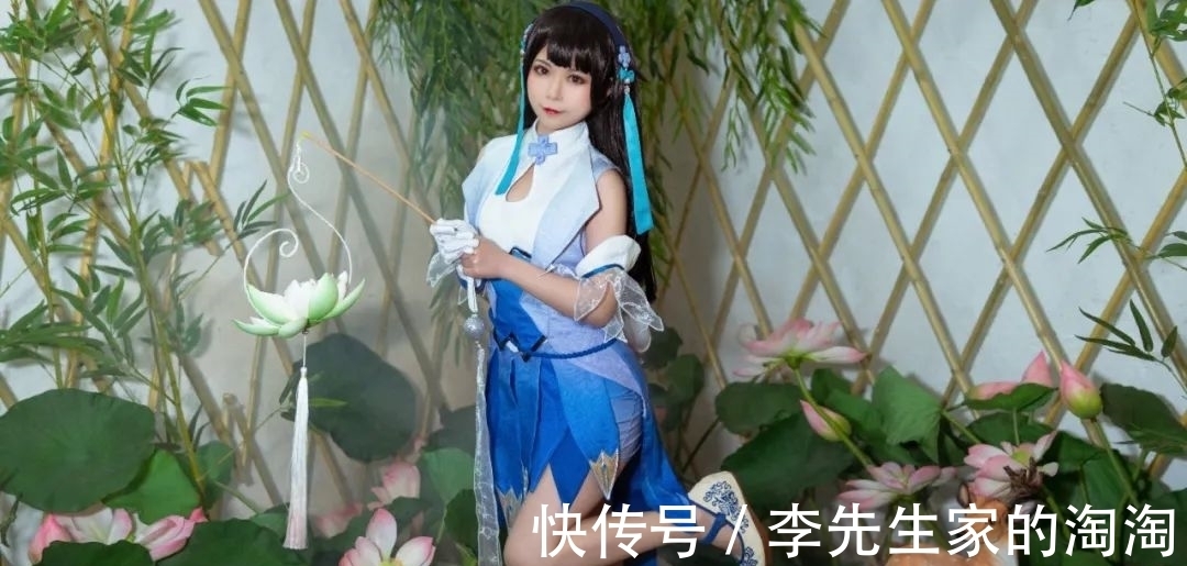 王者荣耀|cos:王者荣耀西施原皮cos正片@洛城雪