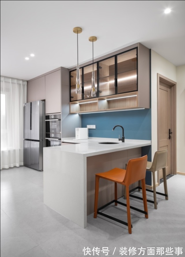 改造|190 ㎡底跃复式改造,现代风五居室简直是绝美