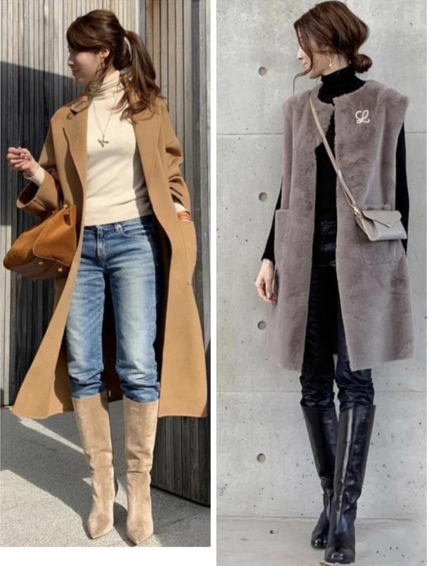 大衣搭小脚裤穿什么鞋? 日本博主都在搭这几双鞋, 优雅时尚又实用