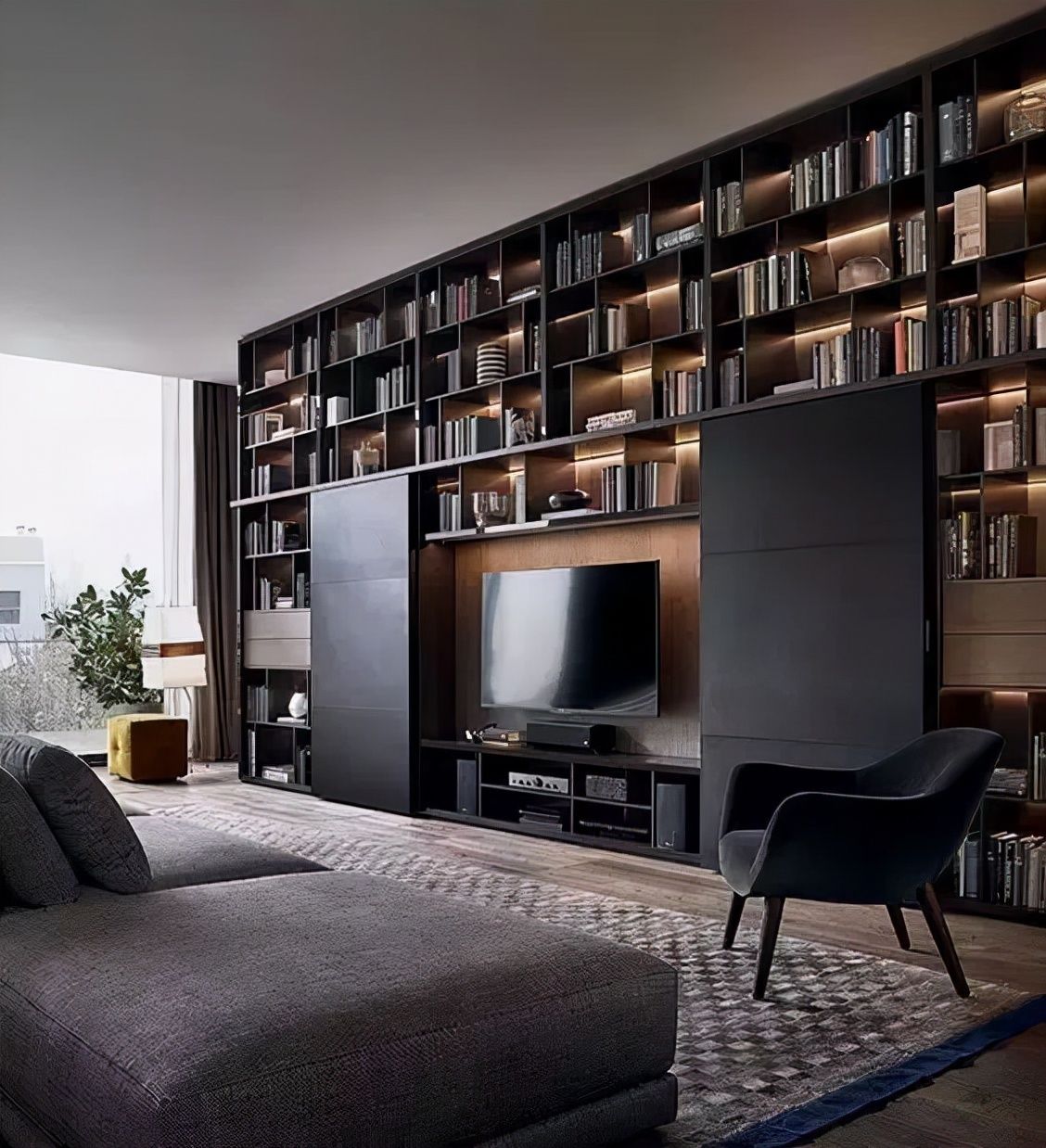 电视墙|美观又实用的3种电视背景墙设计方法