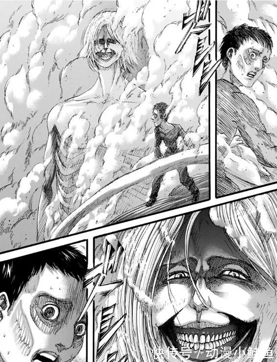 马莱国|进击的巨人：破坏墙壁难度有多大？女巨累到昏死，超巨险被吃掉