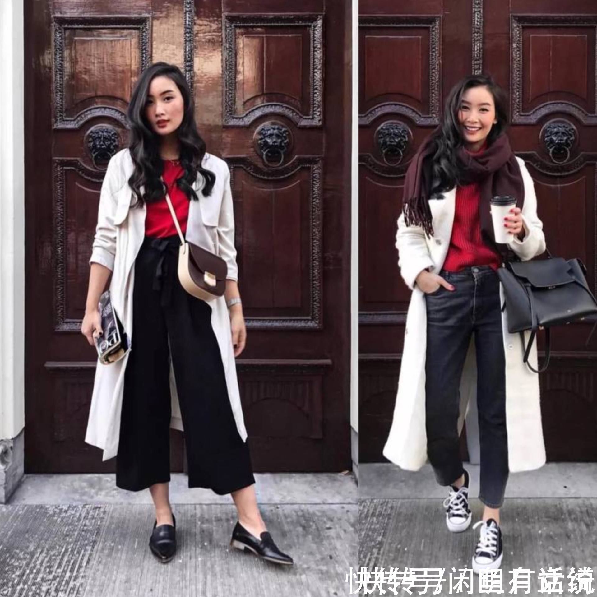 博主|长大衣+九分裤=158博主王炸组合，这才是时髦显高的秋冬穿搭