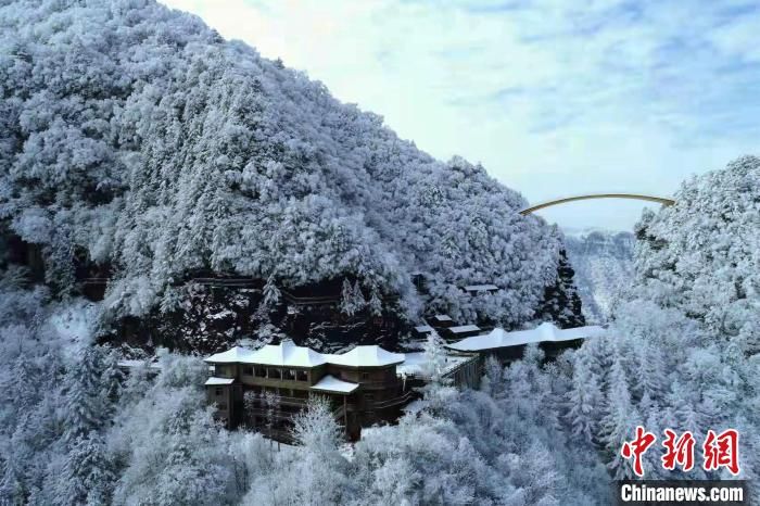 仙境|湖北神农架：白雪苍茫宛如仙境