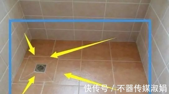 瓷砖|卫生间铺瓷砖记得要做坡度,易排水好处多