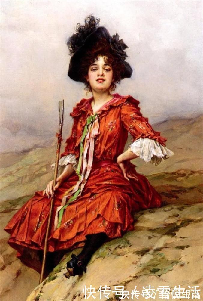 凯特林#精致而优雅——荷兰画家波蒂列耶作品中的女性形象