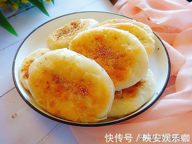 做法|这饼怎么吃都吃不够,咬一口直掉渣,酥脆香甜又暄软,做法真简单