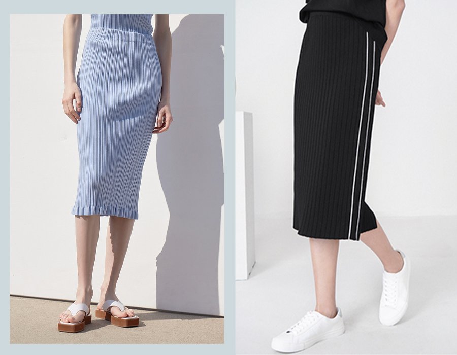 百褶裙|半身裙要怎么选，才能遮肉显瘦不显胯？