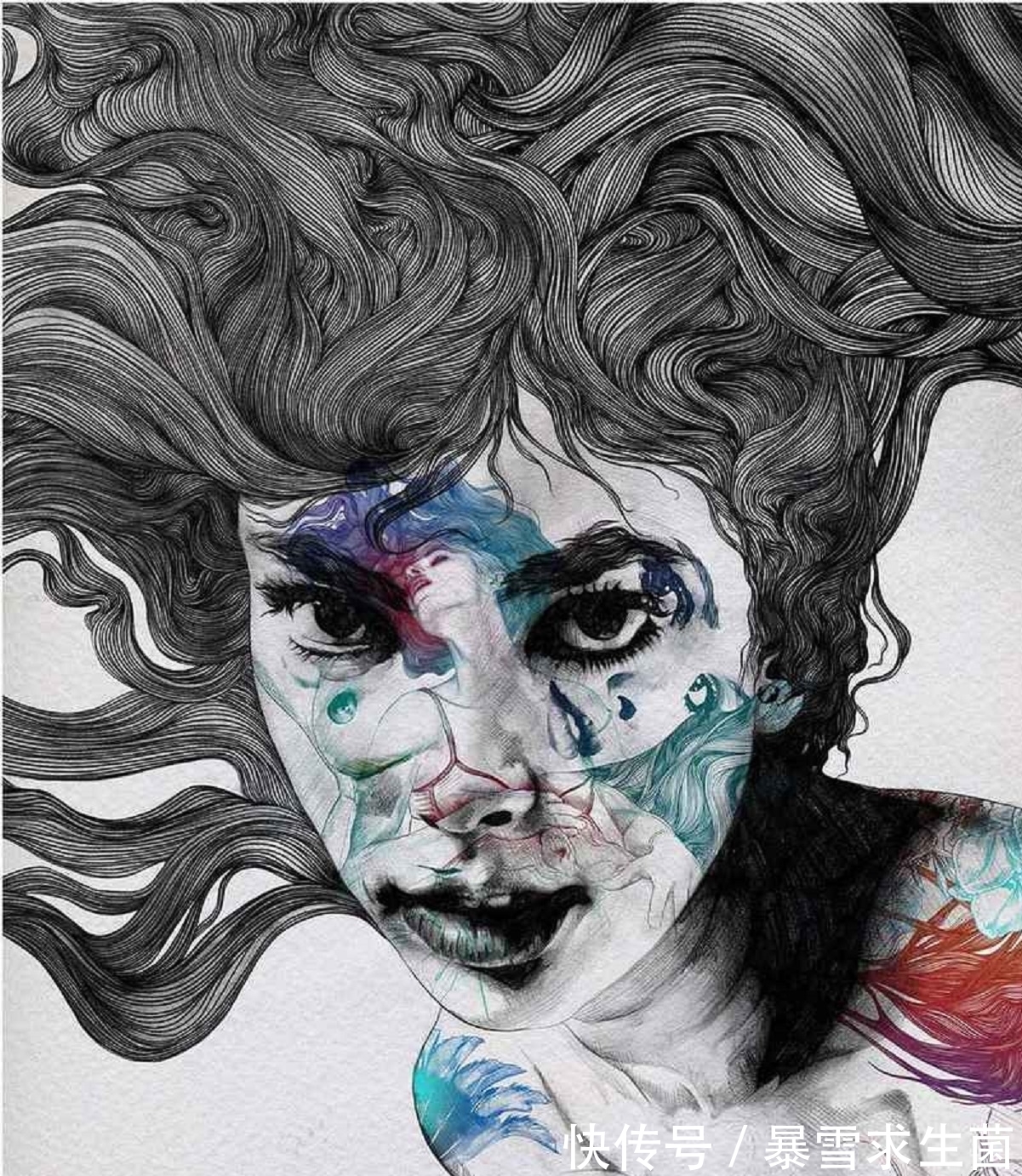 加布里埃尔#从女性的美貌和性感的身体中迸发出无尽的灵感——插画大师莫雷诺