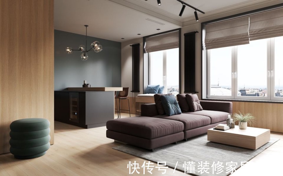 玄关|别再盯着北欧风啦，看看人家66㎡小户型轻奢风，豪宅也被秒成渣