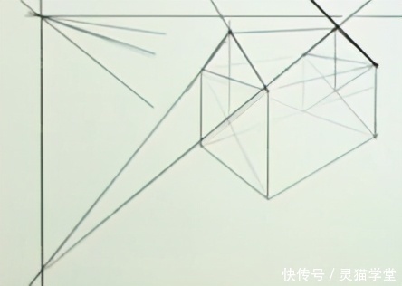 顶部|如何用两点透视绘制屋顶和屋顶?两点透视绘制屋顶和屋顶基本方法