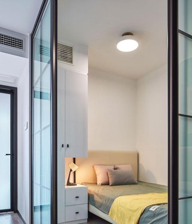 空间|套内35㎡,空间丝毫不浪费!挤出两房一厅,卫生间分离式设计!