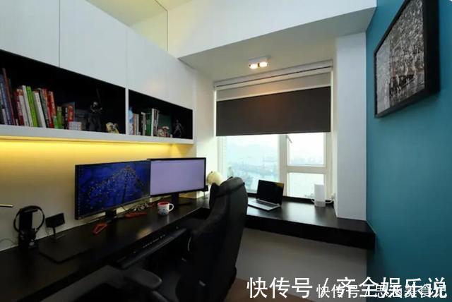 墙面|93平夫妻俩住了10年，厨房几乎空无一物，进门还以为是重新买的房