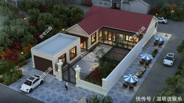 别墅|农村养老还是一层好，18万起建的平层别墅，心动不？