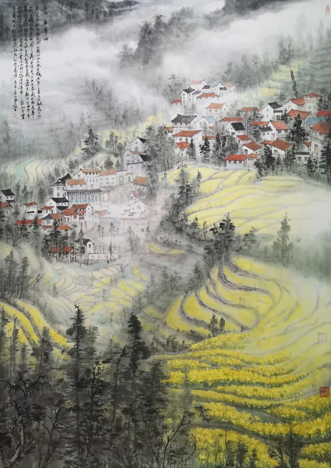 全国$丹青霞蔚·妙造自然——周培安国画艺术品鉴