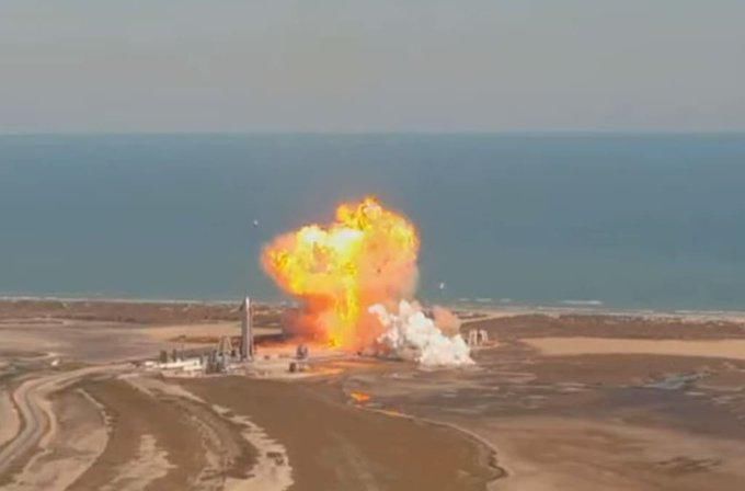 又炸了一台！SpaceX“星舰”原型机SN9试飞着陆时炸成火球