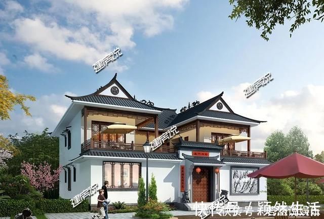 砖混|想要中式别墅怎么建精选5套户型分享,别再去求设计师了