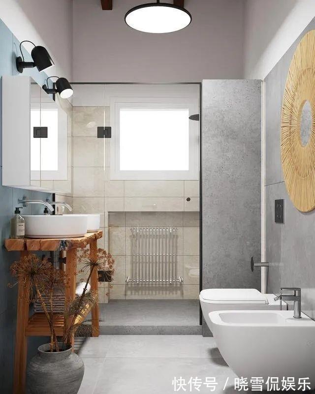 墙壁|112平极简复式混搭风，全屋设计超有质感！