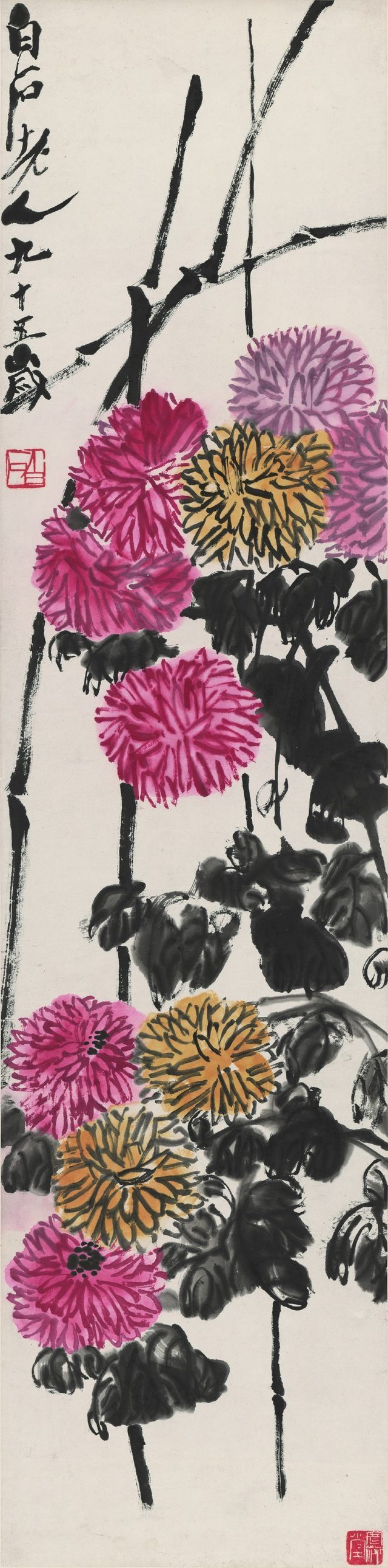 艺术中心|齐白石艺术中心签约画家-少白汤发周谈：齐白石在抗战中隐忍与抗争的故事