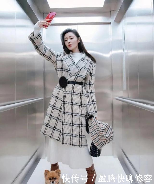 互搭|大衣+裙子=冬天最优雅的女神装