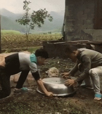 |搞笑GIF：仙女你考虑一下要不要进我们校队啊