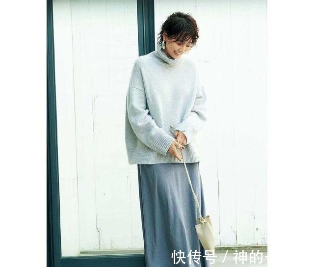 穿搭 毛衣+半裙，教你感受冬季穿搭那一抹温暖和摇曳并存的浪漫之美！